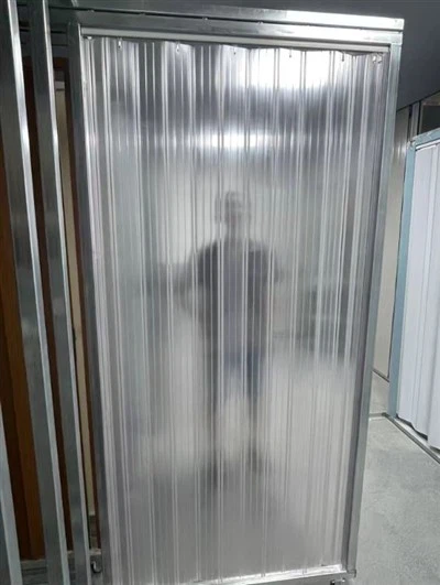 Prozirna PVC sklopiva vrata
